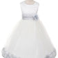 Flower Petal Dress w/ Sash (White Dress) 2of2