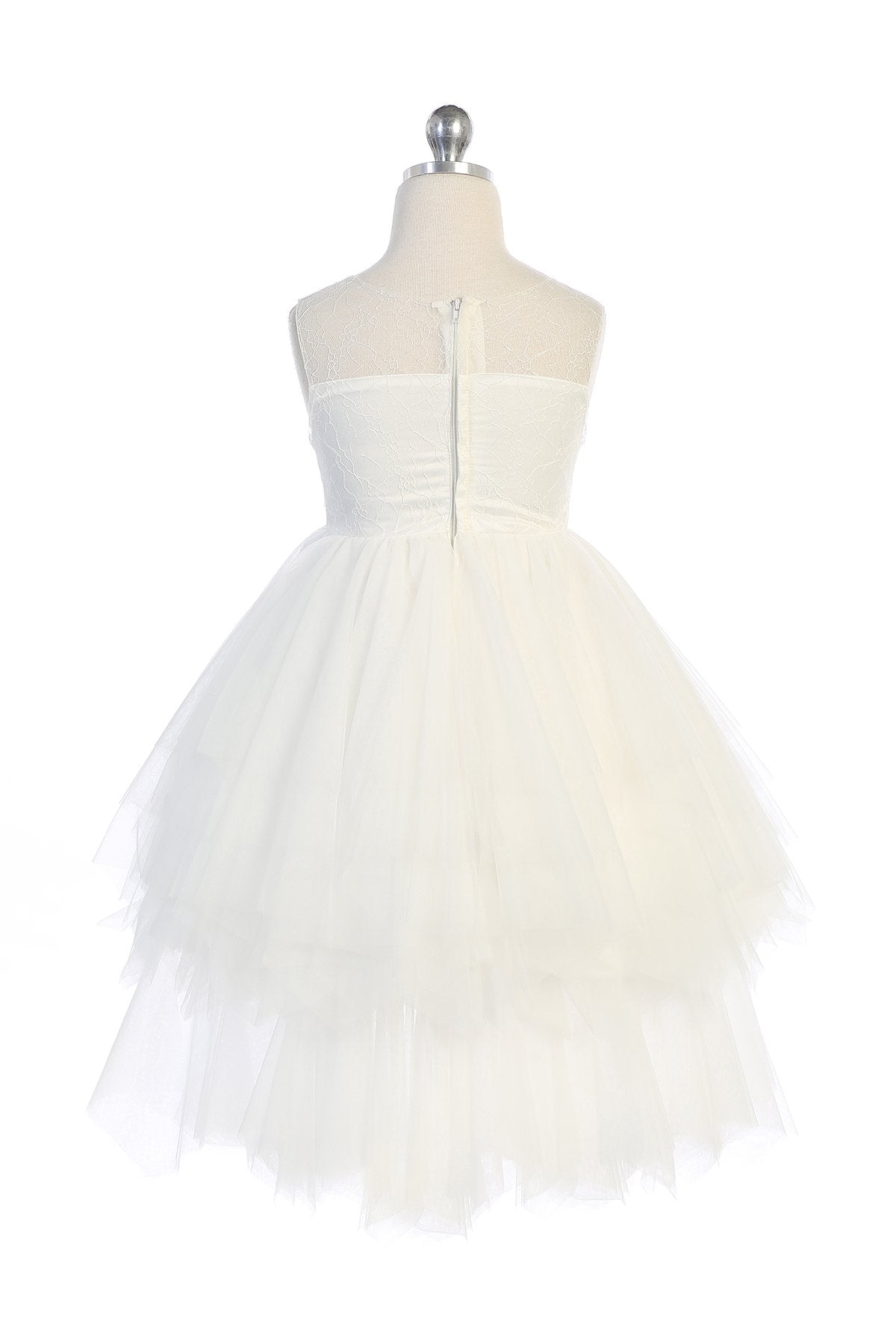Dress - Embellished Applique Detachable Skirt Dress