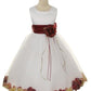Dress - Flower Petal Dress W/ Sash (White Dress) 2of2