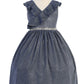 Dress - Sparkly Ruffle Plus Size Girl Dress