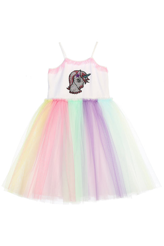Tutu Dress - Unicorn Flip Sequin Tutu Dress