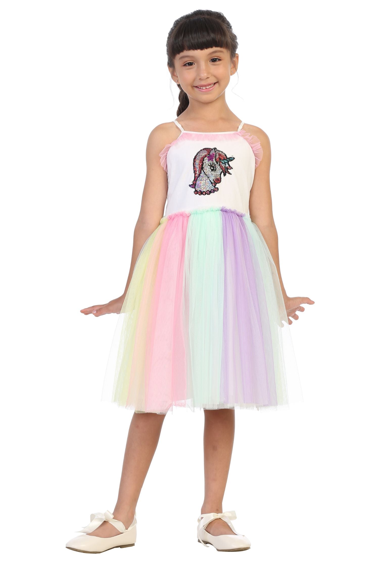 Tutu Dress - Unicorn Flip Sequin Tutu Dress